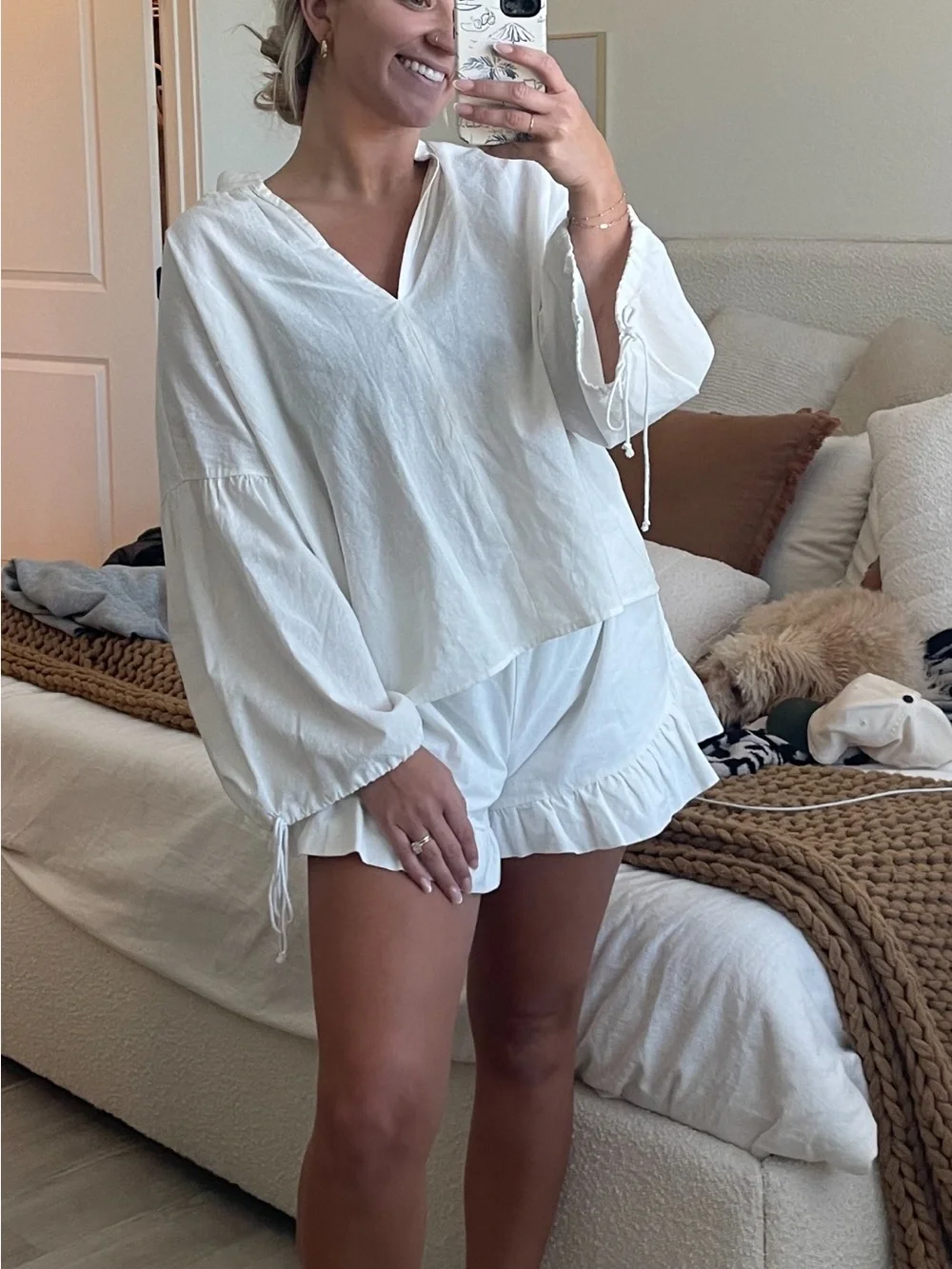 Commense Linen White Set - Picture 1 of 11